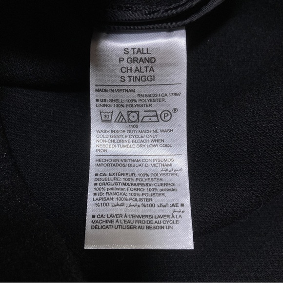 NWT Old Navy Soft-Brushed Button-Front Car Coat Size S Tall - Picture 4 of 5